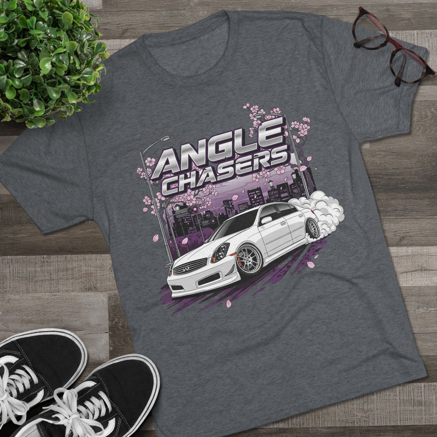 Angle Chasers G35 graphic tee