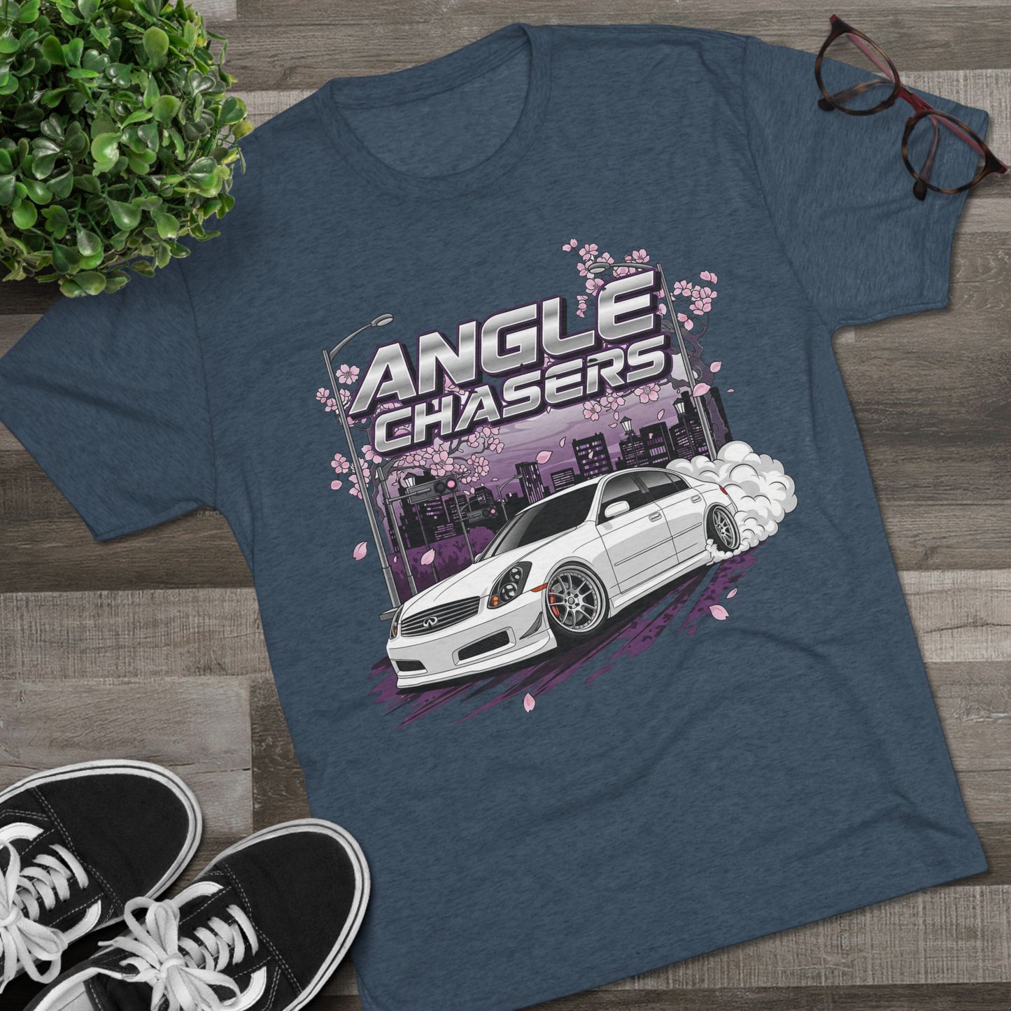 Angle Chasers G35 graphic tee