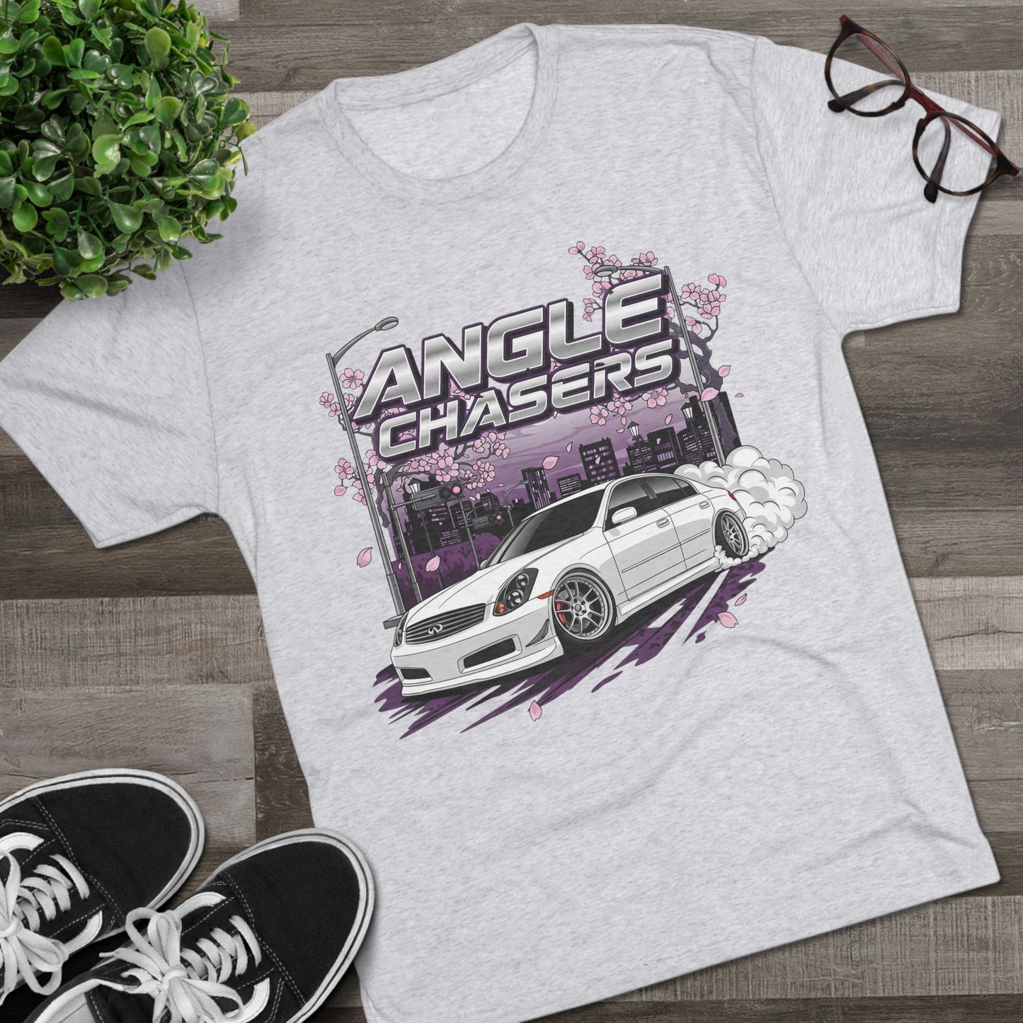 Angle Chasers G35 graphic tee